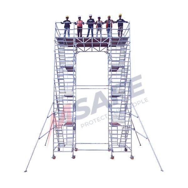 Msafe Fit Aluminium Scaffolding Bridge Tower