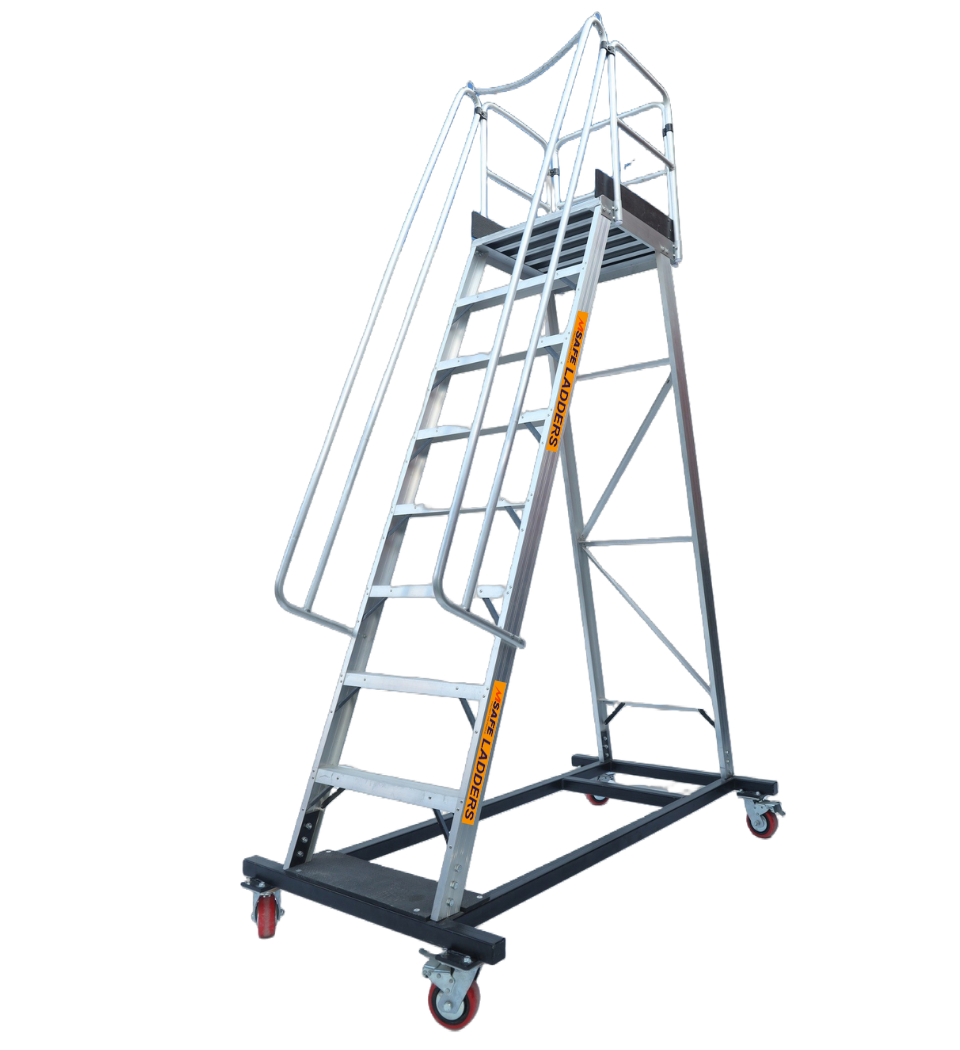 ALUMINIUM WAREHOUSE LADDER