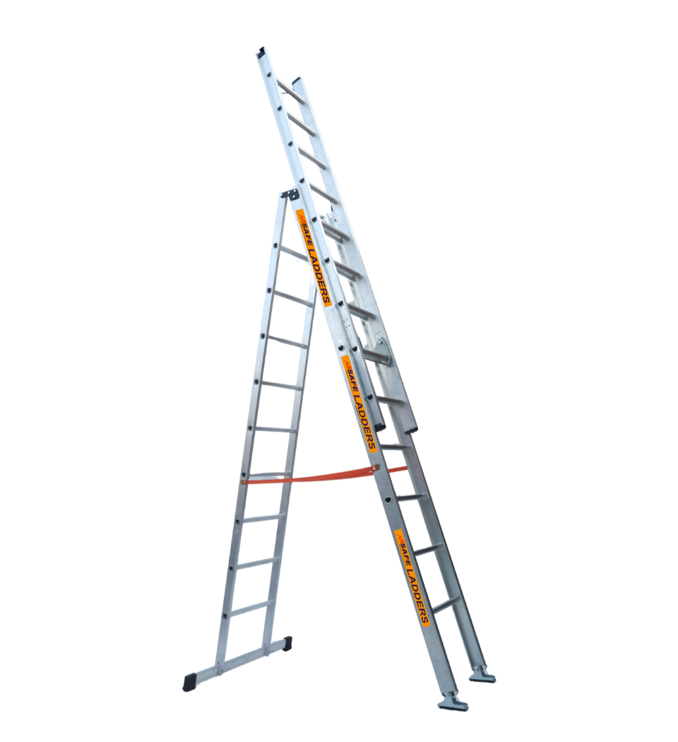 ALUMINIUM COMBINATION LADDER WITHOUT HANDRAIL