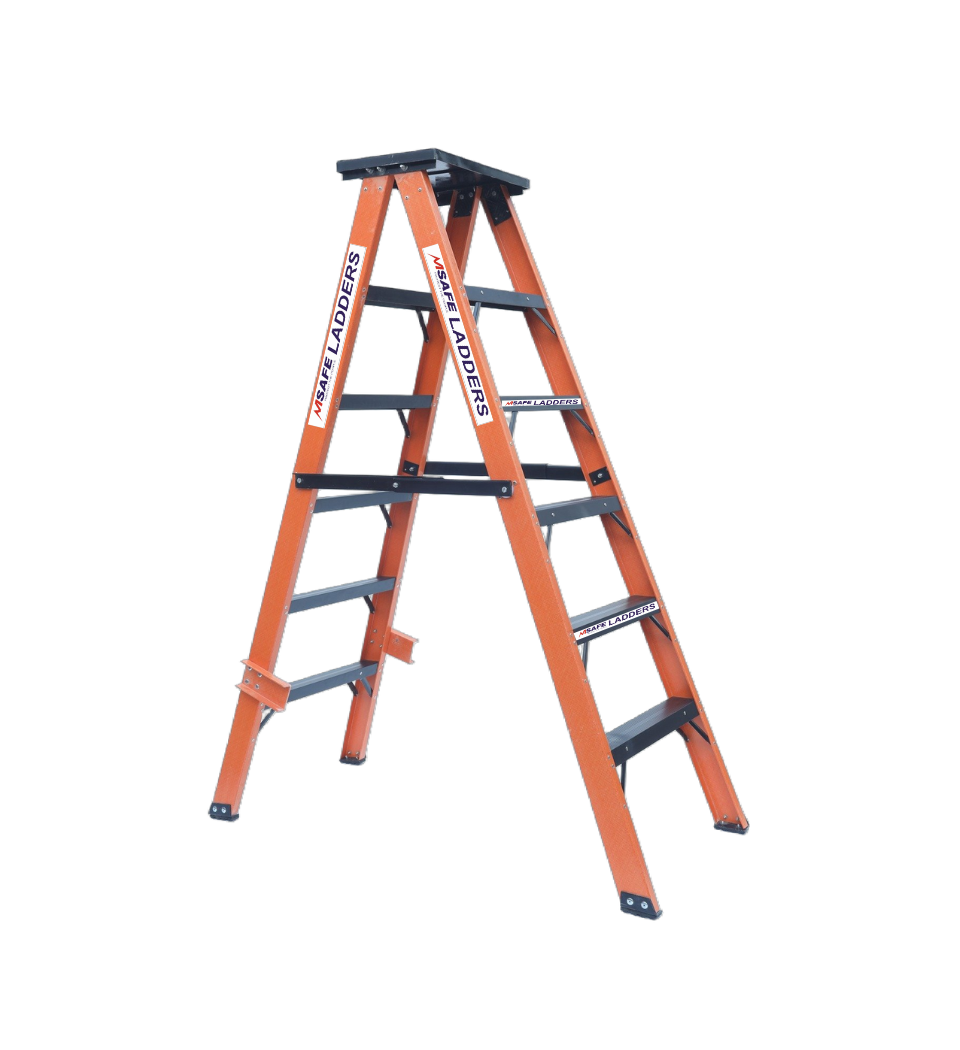 FRP 'A' TYPE STOOL TWIN SIDE LADDER